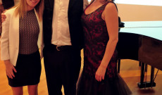 Tóth-Kainrat Noémi, Vajda Mátyás, Benedekffy Katalin  ösztöndíjasok Stuttgartban