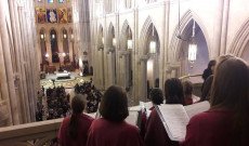 Mise az Almudena katedrálisban