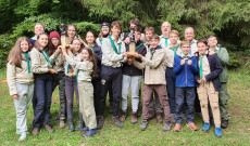 A 84.sz. Lehel vezér cserkészcsapat Frankfurtból kimagaslóan szerepelt idén