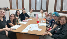 Népdaltanulás a Szivárvány csoporttal