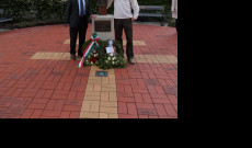 Tóth István, a Christchurchi Magyar Klub alelnöke és Kemény Zalán KCSP ösztöndíjas