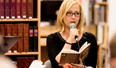 Zsuffa Tünde Nagykőrösön. Fotó: Juhász Éva