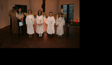 Az innsbrucki 79. sz. Dr. Kozma György SJ Cserkészcsapat karácsonyi ifjúsági igeliturgiáján