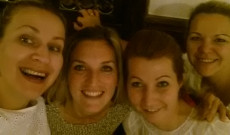 Bóbita-anyukák: Márti, Timi, Kata és Zomilla