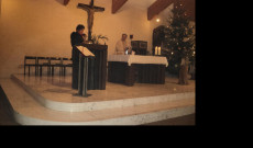 Varga Gabriella és Szabó Ernő atya december 25-én Linzben Varga Gabriella és Szabó Ernő atya december 25-én Linzben