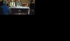 Varga János atya, a Collegium Pázmáneum rektora és Makó János, emigráns magyar atya