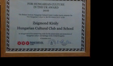 Magyar Kultúráért az Egyesült-Királyságban-Díj Magyar Kultúráért az Egyesült-Királyságban-Díj