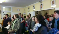 Szülőkkel bővült a közönség.