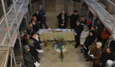 Csillag avatás a Szent Márta templomon Nürnbergben. Áhitat az átvételkor.