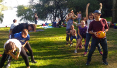 Együtt örültünk. Nyertes csapat