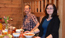 A vacsora asztalnál