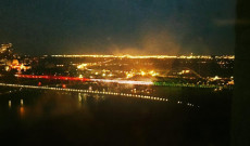 High Level Bridge magyar trikolorban