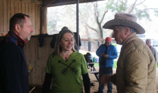 Kassai Lajos (balról) és a tábor szervezője Bartha Szivia