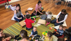 Tízórai a babakörben