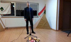 Csadi Zoltán verses-zenés műsora (Varga Gabriella fotója)