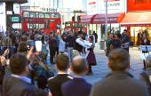 Flashmob Londonban Bartók Béla emlékére / fotó: Kelemen Lehel