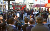 Flashmob Londonban Bartók Béla emlékére / fotó: Kelemen Lehel
