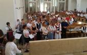 A szentmisén közreműködött az augsburgi Magyar Katolikus Misszió ifjúsági énekkara