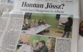 híresek lettünk a magyar órákkal - helyi újságcikk a programról híresek lettünk a magyar órákkal - helyi újságcikk a programról