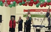 Geiger Mihály konzul és felesége, Geiger Erika, valamint Kovács János, a Magyar Kultúr Kör elnöke Geiger Mihály konzul és felesége, Geiger Erika, valamint Kovács János, a Magyar Kultúr Kör elnöke