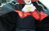 A halloween-i vámpír sem hiányozhatott