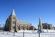 Kaposvári katolikus templom 