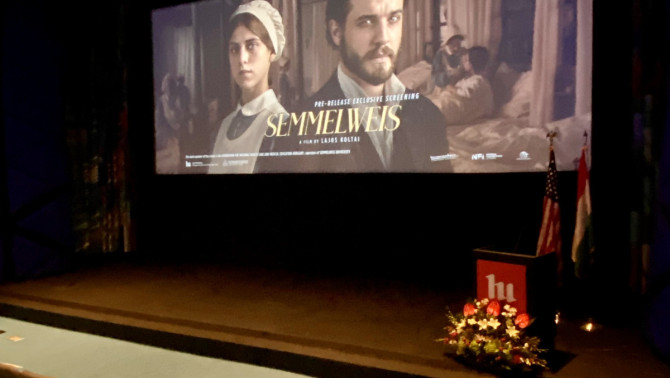 A Semmelweis című film díszbemutatója