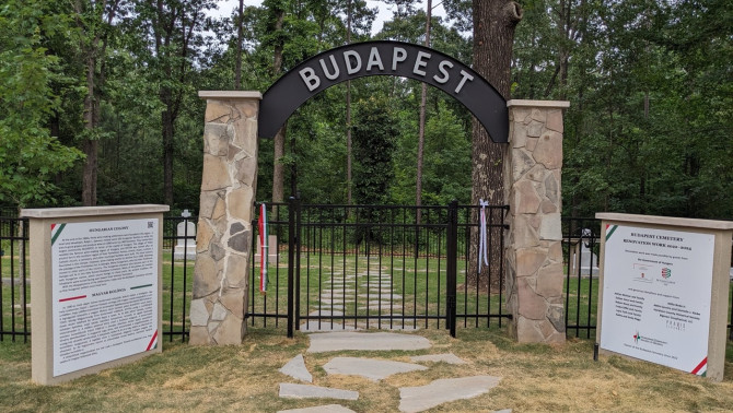 A felújított Budapest temető