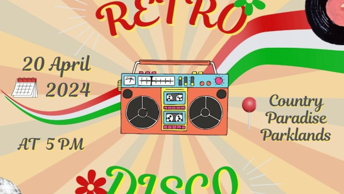 Retro Magyar Disco plakátja