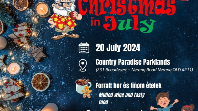 Christmas in July plakátja