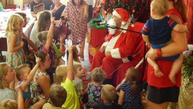Mikulás ünnepség Midrandben