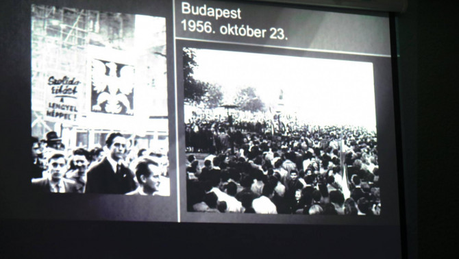 1956-os forradalom és szabadságharc- Strasbourgi Magyar Kultúregyesület megemlékezése november 5-én 1956-os megemlékezés Strasbourgban